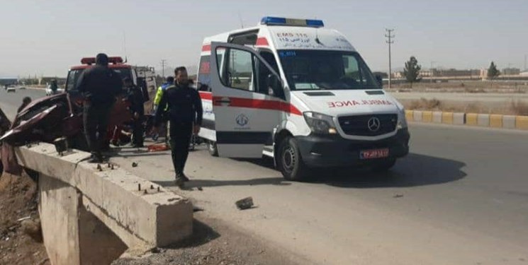 تصادف خودرو سواری در تربت حیدریه منجر به مرگ یک کودک شد