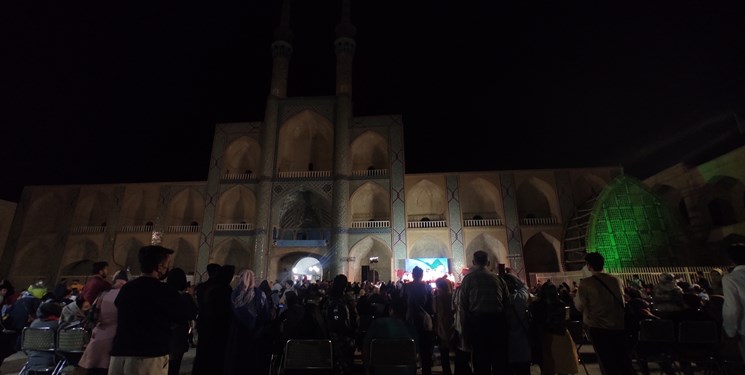برگزاری جشن بزرگ ساعت زمین در یزد جهانی+ عکس