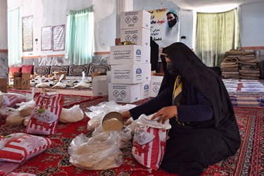 خدمت‌رسانی جهادگران بسیجی در خراسان‌شمالی