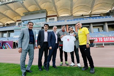 گزارش تصویری از تمرین بانشاط تیم ملی فوتبال پیش از مصاف با لبنان