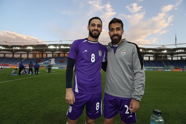 گزارش تصویری از تمرین بانشاط تیم ملی فوتبال پیش از مصاف با لبنان