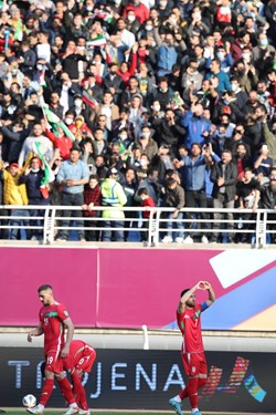 گزارش تصویری از برد شیرین ایران مقابل لبنان