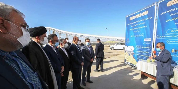 ۲ کارخانه مجتمع گوگردی سرخس با حضور رئیس جمهور افتتاح شد
