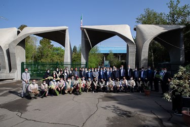 نخستین روز بازگشایی کلاس‌های حضوری دانشگاه تهران با حضور وزیر علوم