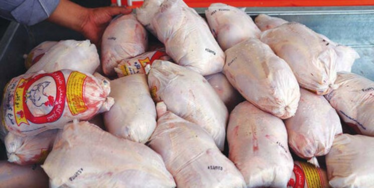 ذخایر مرغ منجمد در فارس به میزان کافی است