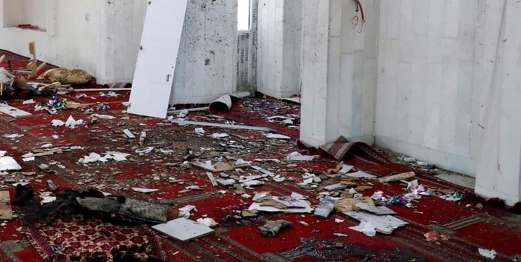 وقوع انفجار در بزرگترین مسجد کابل+ فیلم