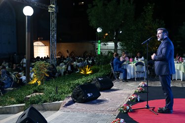 سخنرانی  محمدمهدی اسماعیلی وزیر فرهنگ و ارشاد اسلامی در مراسم اختتامیه هفته هنر انقلاب