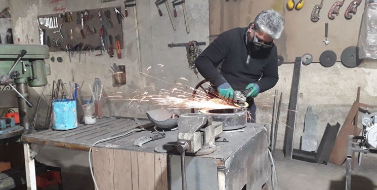 تولید دستگاه آسیاب صنعتی در اردبیل/ جوانی که از تحریم‌ها پلی برای موفقیت ساخت