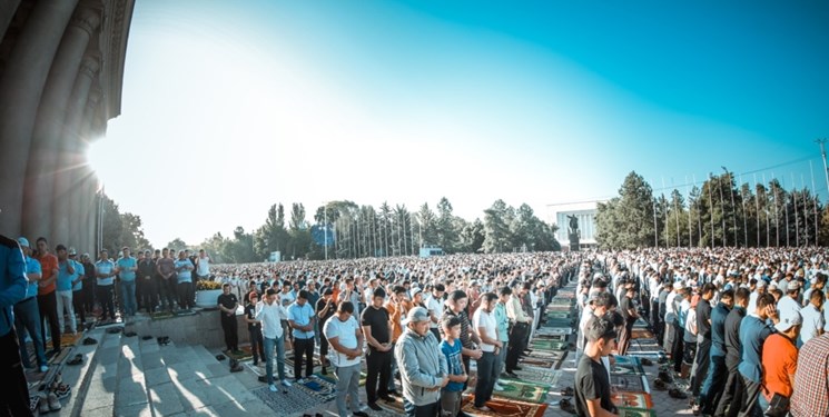 برگزاری نماز عید فطر در قرقیزستان پس از 2 سال