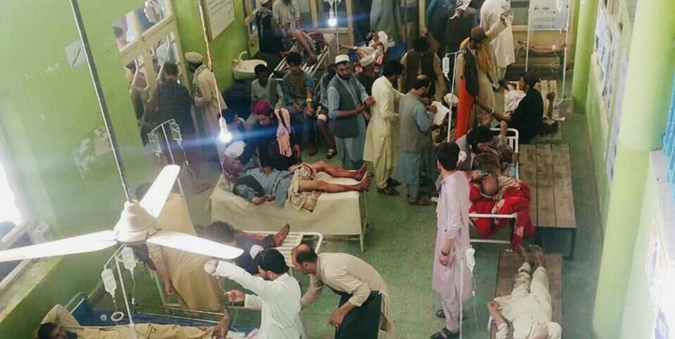 انفجار تروریستی  در مسجد قندوز افغانستان، 60 شهید و 30 زخمی  + فیلم