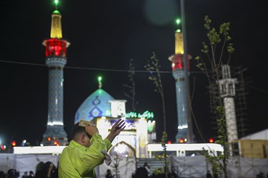 احیای شب بیست و یکم ماه رمضان در امامزاده صالح(ع)
