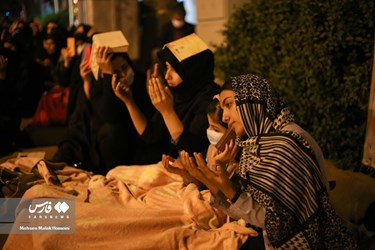  احیای شب بیست و یکم ماه رمضان در اراک