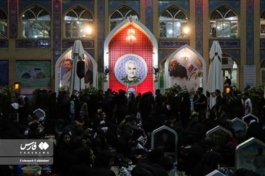  احیای شب بیست و یکم ماه رمضان در کرمان