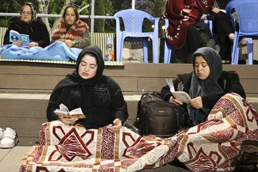 احیای شب بیست و سوم در بوستان کوهسنگی مشهد