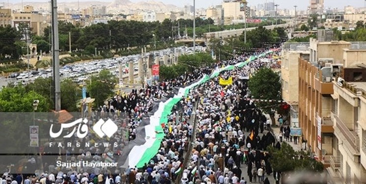 فیلم| حضور قمی‌ها در نخستین دقایق حماسه روز قدس