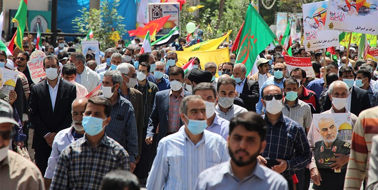 شورای هماهنگی تبلیغات اسلامی: حضور مردم در راهپیمایی روز قدس سیلی محکمی بر چهرۀ صهیونیست‌ها بود