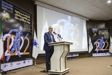 سخنرانی یوسف نوری در اختتامیه شانزدهمین دوره مسابقات بین المللی ربوکاپ آزاد ایران