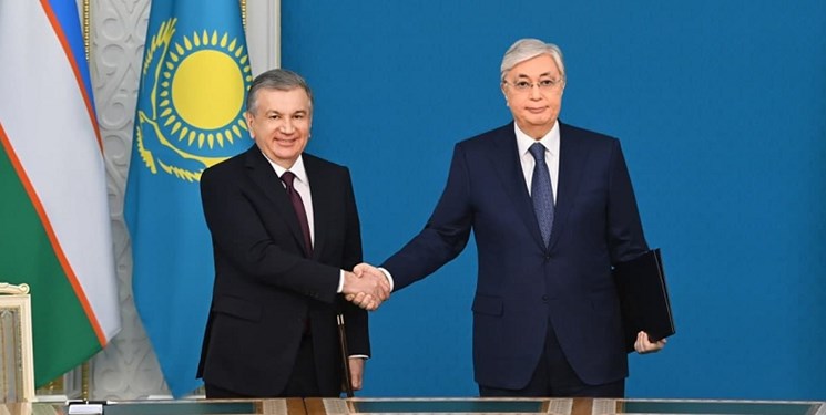 تحکیم روابط محور رایزنی رؤسای جمهور ازبکستان و قزاقستان