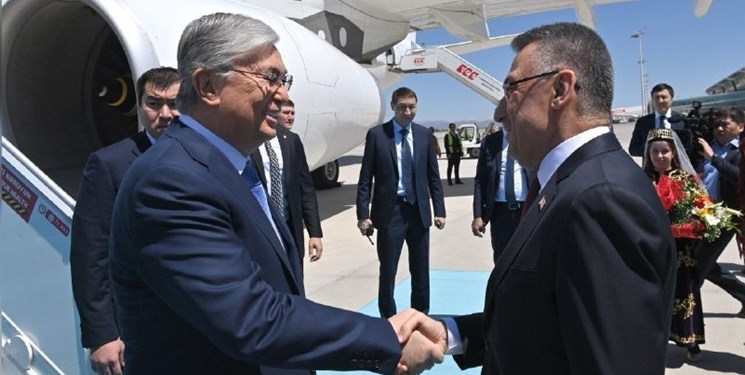 رئیس جمهور قزاقستان وارد «آنکارا» شد