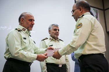  مراسم تودیع و معارفه رئیس پلیس آگاهی تهران بزرگ