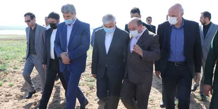 بازدید سجادی از سد «آرباطان« هریس /رونق اقتصادی و کشاورزی با ترمیم سدهای هریس