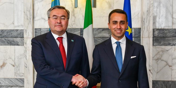 آمادگی ایتالیا برای گسترش همکاری با قزاقستان