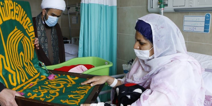 ترنم نسیم مهر رضوی در بیمارستان دکتر شریعتی بندرعباس+عکس