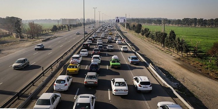 ‌ترافیک‌ سنگین در برخی مقاطع کندوان و هراز‌