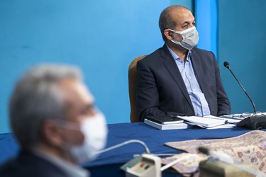 احمد وحیدی وزیر کشور در جلسه شورای عالی محیط زیست