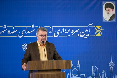 سخنرانی مسعود درستی مدیرعامل شرکت مترو تهران  در آیین  افتتاح ایستگاه مترو شهدای 17 شهریور خط 7