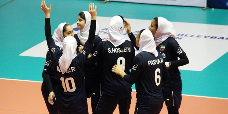والیبال نوجوانان دخترآسیا| ایران باز هم به هفتمی بسنده کرد