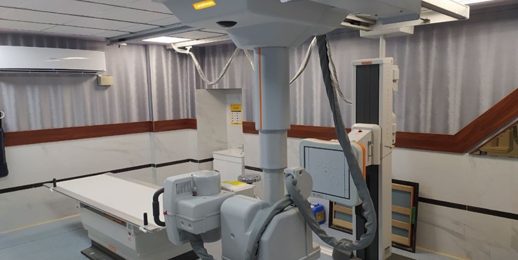 بهره برداری از دستگاه رادیولوژِی فول موتورایز در بیمارستان بقیه الله(عج)