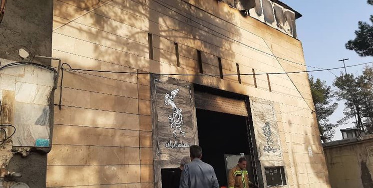 سینما ایران کاشمر در آتش سوخت + فیلم