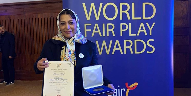 جایزه بازی جوانمردانه قایقرانی به یک ایرانی رسید