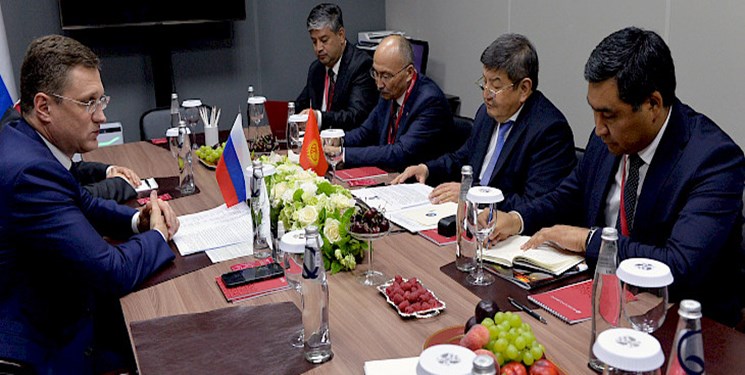 تاکید روسیه و قرقیزستان بر گسترش همکاری در حوزه نفت و گاز