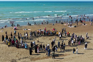 برگزاری مسابقات بومی و محلی در ساحل