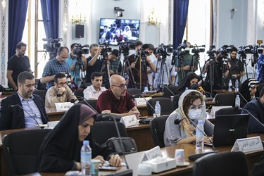 حضور اصحاب رسانه در نشست سخنگوی وزارت امورخارجه