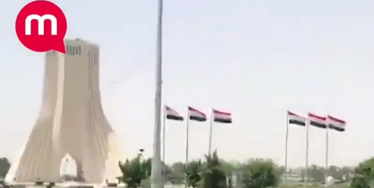 ماجرای اهتزاز پرچم عراق در ایران