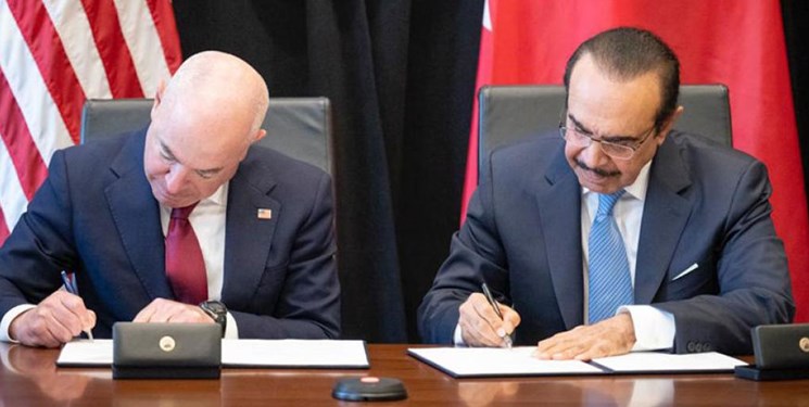 بحرین و آمریکا یادداشت تفاهم مبارزه با تروریسم و پهپاد امضا کردند