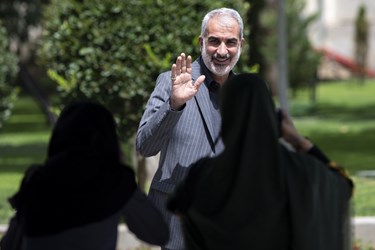 يوسف نوری وزير آموزش و پرورش در حاشیه جلسه هیات دولت