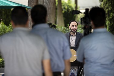 سخنرانی علی بهادری جهرمی سخنگوی دولت در جمع خبرنگاران در حاشیه جلسه هیات دولت
