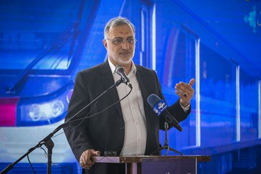 سخنرانی علیرضا زاکانی شهردار تهران در مراسم تفاهم نامه ساخت خط ۱۰ مترو تهران
