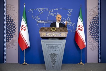 سخنرانی  ناصر کنعانی سخنگوی جدید وزارت امور خارجه در اولین نشست خبری