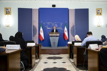 اولین نشست خبری ناصر کنعانی سخنگوی جدید وزارت امور خارجه