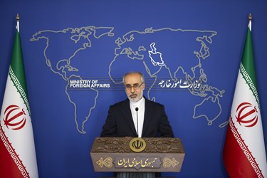 سخنرانی  ناصر کنعانی سخنگوی جدید وزارت امور خارجه در اولین نشست خبری