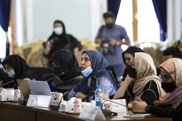 حضور خبرنگاران داخلی و خارجی در اولین نشست خبری ناصر کنعانی سخنگوی جدید وزارت امور خارجه