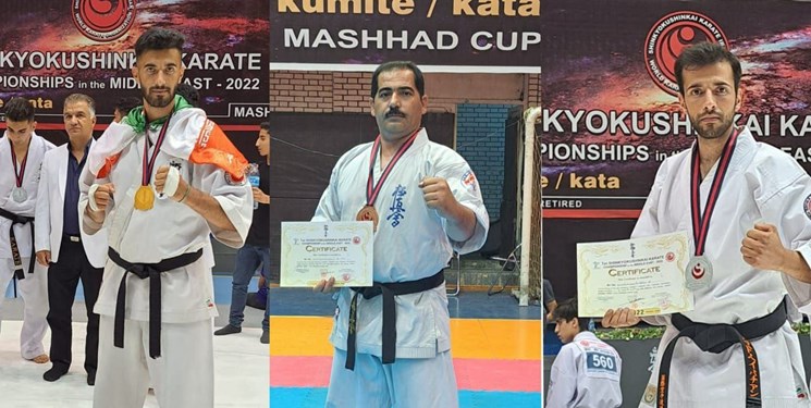 سه مدال رنگارنگ مسابقات کاراته قهرمانی خاورمیانه به چهارمحال و بختیاری رسید
