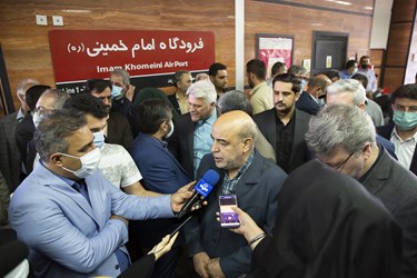 اقبال شاکری عضو کمیسیون عمران مجلس در تست سرد خط مترو تهران پرند