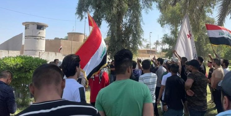معترضان عراقی خواستار اخراج سفیر ترکیه شدند+عکس و فیلم