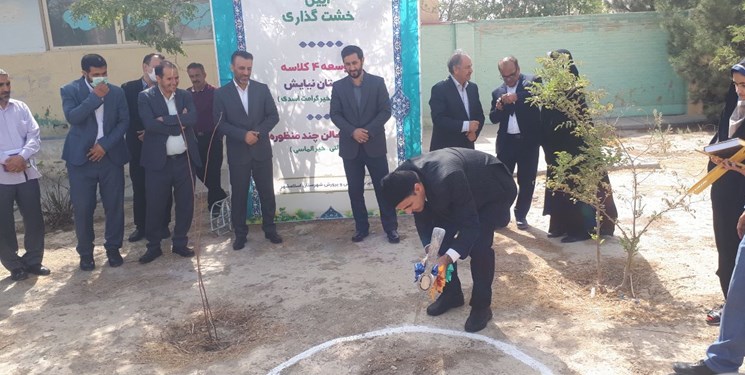 کلنگ زنی ۳ طرح آموزشی و ورزشی در اسلامشهر
